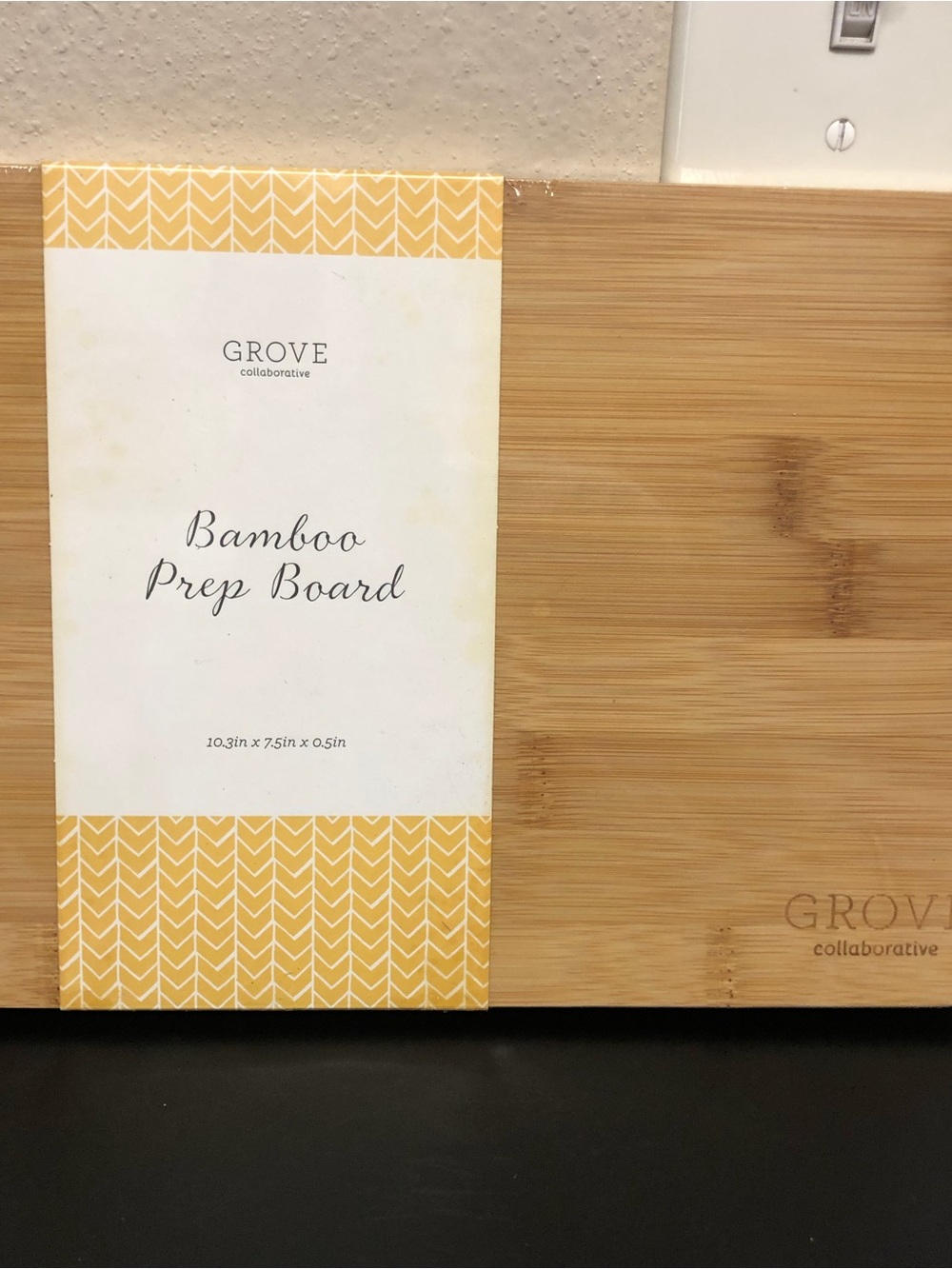 Bamboo Prep Board - Natural